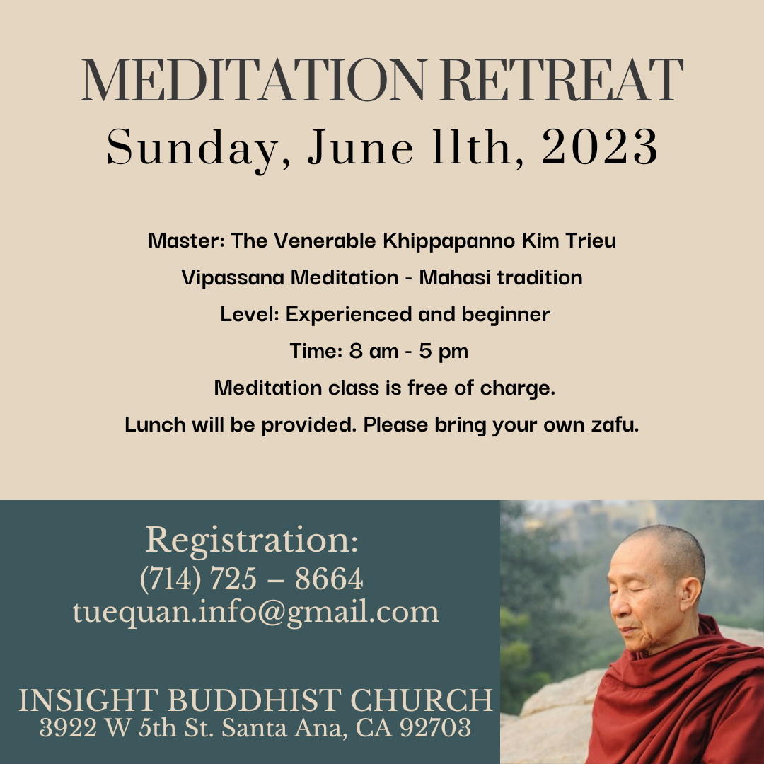 Meditation Retreat, 6/11/2023