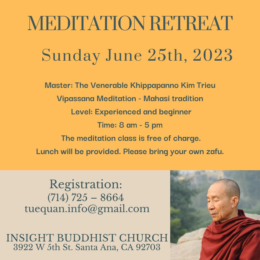 Meditation Retreat, 6/25/2023