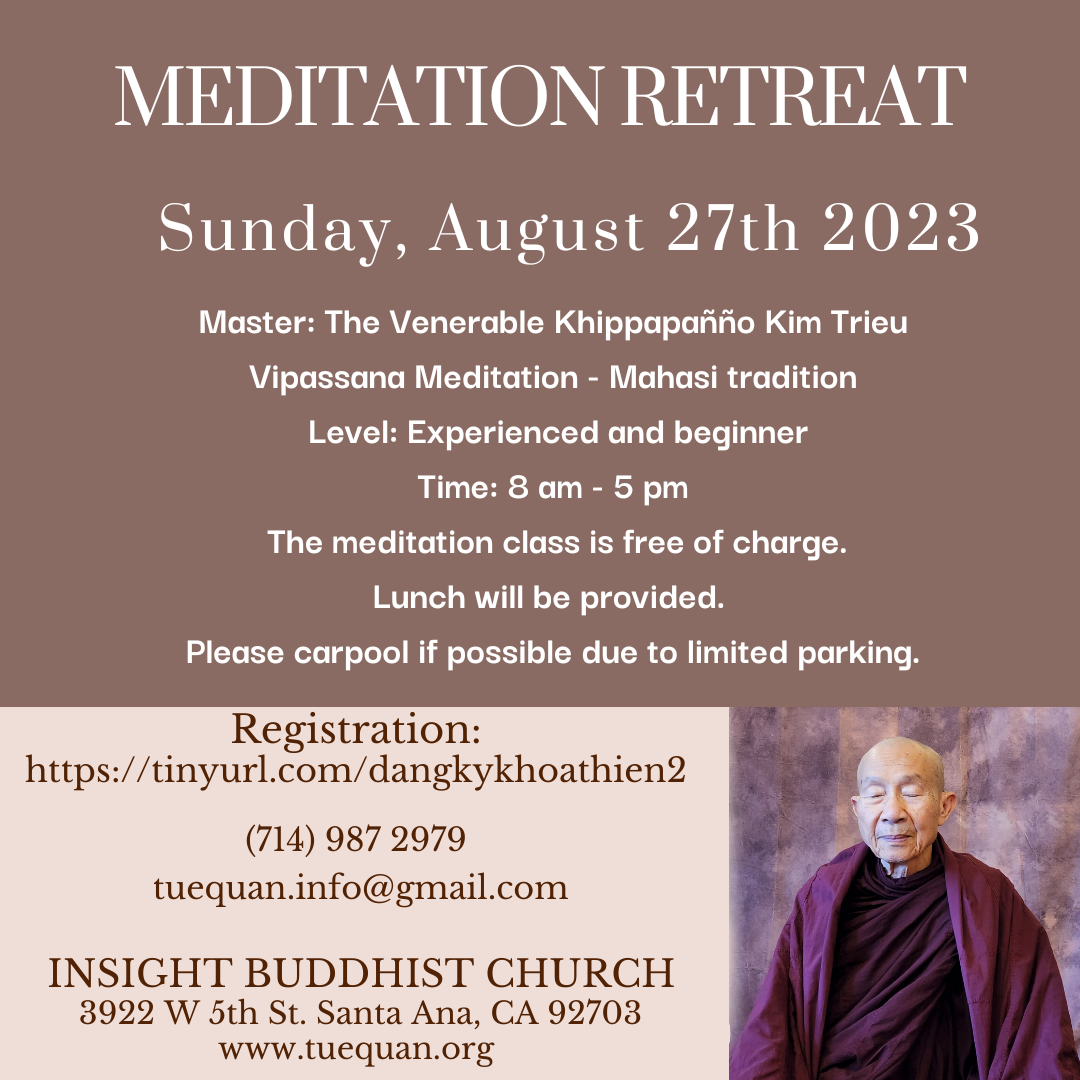 Meditation Retreat, 8/27/2023