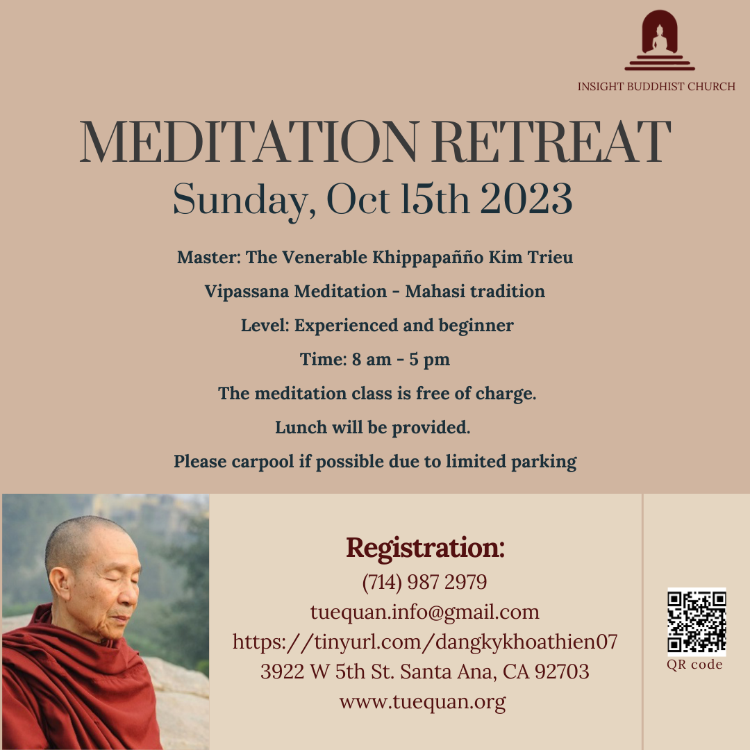 Meditation Retreat, 10/15/2023