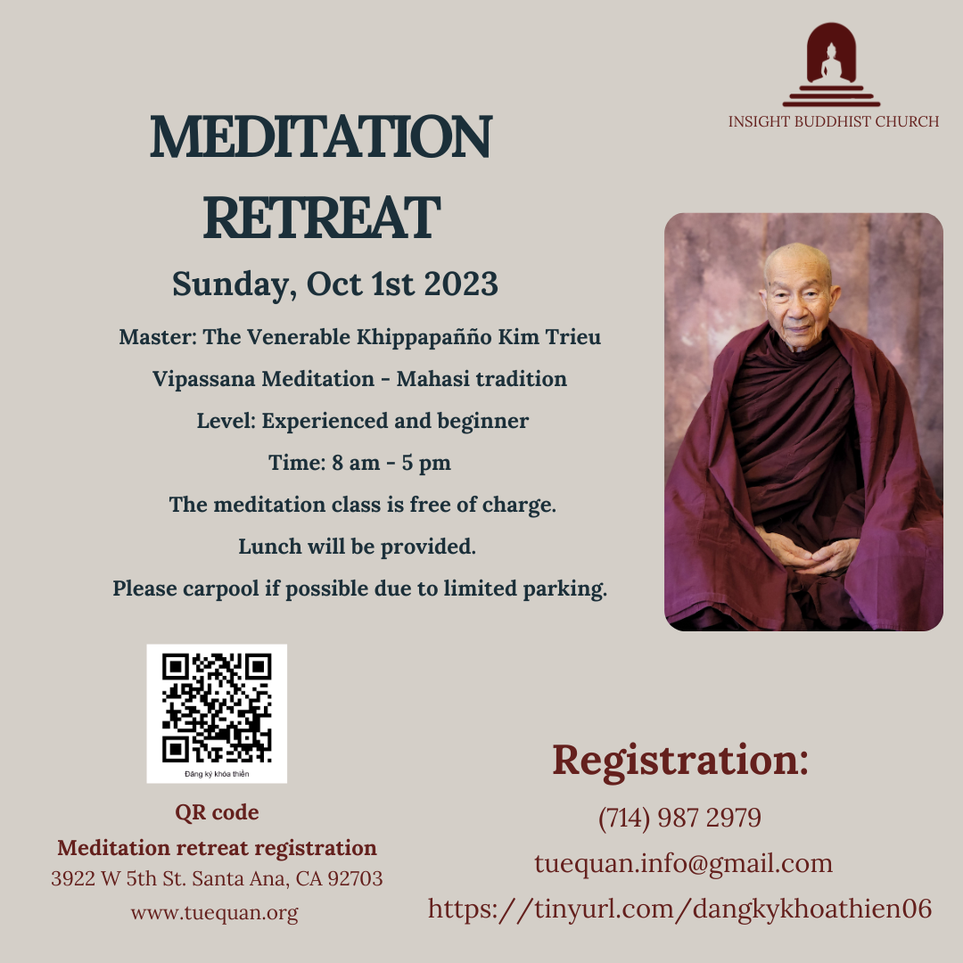 Meditation Retreat, 10/1/2023