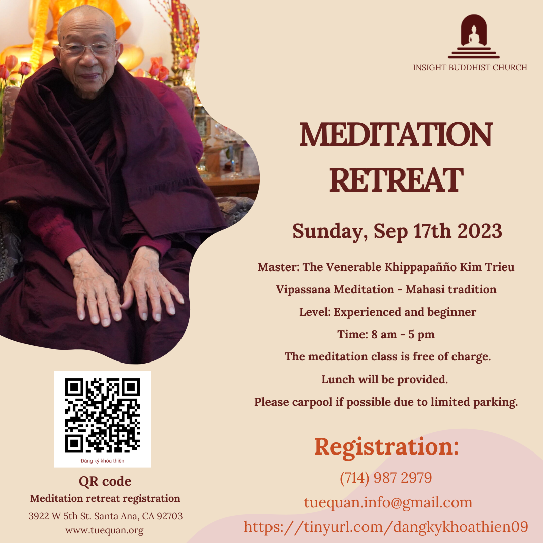 Meditation Retreat, 9/17/2023
